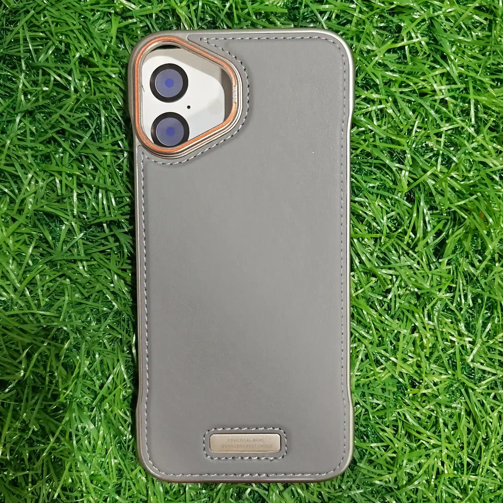 IPHONE 16 PLUS-METAL LEATHER