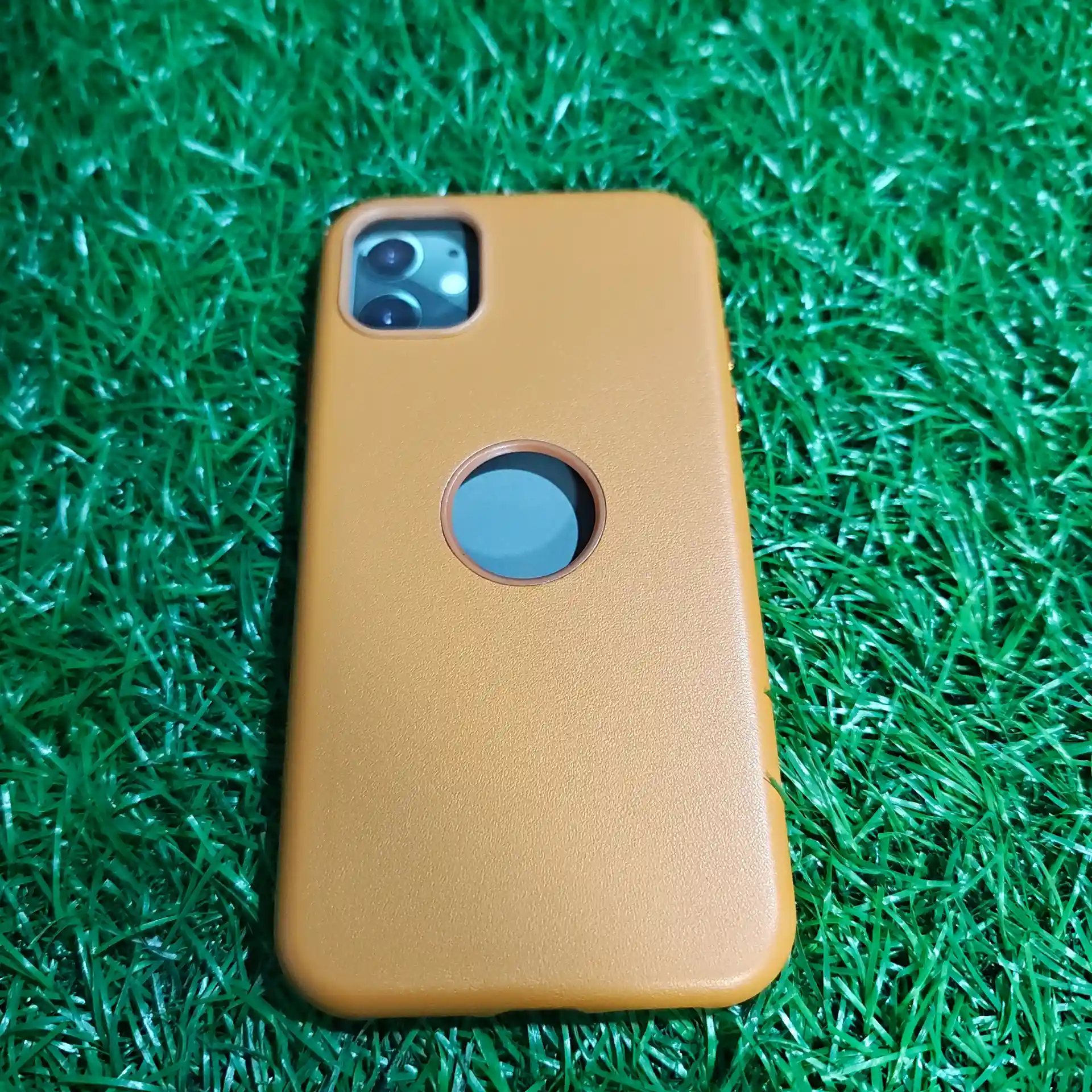 IPHONE 11-  PRINTED LEATHER